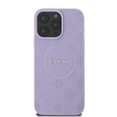 Guess Originalni ovitek GUHMP16XPSAPSMEU za iPhone 16 Pro Max - MagSafe - Saffiano - vijola