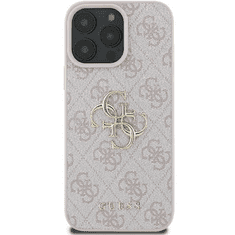 Guess Originalni ovitek GUHCP16X4GMGPI za iPhone 16 Pro Max - Leather - roza