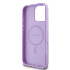 Guess Originalni ovitek GUHMP16XPSAPSMEU za iPhone 16 Pro Max - MagSafe - Saffiano - vijola