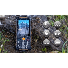 Evolveo StrongPhone SGP-Z6 - črno oranžen