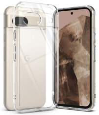 Onasi Clear Case 1,8 mm silikonski ovitek za Pixel 9 / Pixel 9 Pro - prozoren