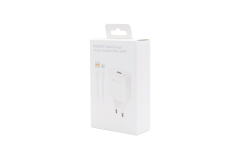 Hišni polnilec Super Charge Power Adapter 66W USB A s kablom Type C - Original - EU Blister