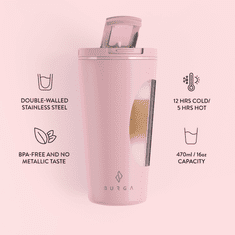 Termo lonček 470ml - Blush Pink