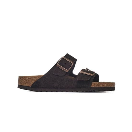 Birkenstock Japanke elegantni čevlji rjava Arizona Leve Mocca