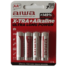 Baterija LR06 Alkalna AA 1,5V (4 kos)