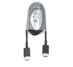 Podatkovni kabel EP-DN970BBE 25W Type C - Type C črn 1 m