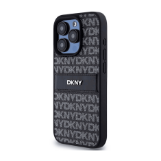 DKNY Originalen ovitek za iPhone 15 Pro - črn - DKHCP15LPRTHSLK