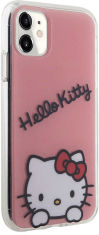 HELLO KITTY HKHCN61HKDSP ovitek za iPhone 11 / iPhone XR - roza