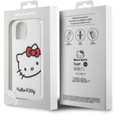 HELLO KITTY HKHCP15SHCKHST ovitek za iPhone 15 - bela