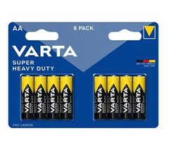 Baterije Super Havy Duty LR06 Alkalna AA 1,5V (8 kos)