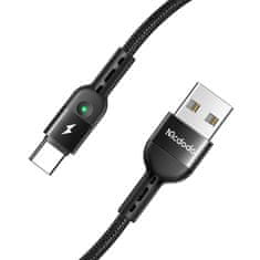 Mcdodo Vzmetni kabel USB z USB-C Mcdodo Omega CA-6420 1,8 m (črn)