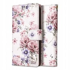 Tech-protect Wallet knjižni ovitek za Samsung Galaxy A16 4G / 5G, blossom flower