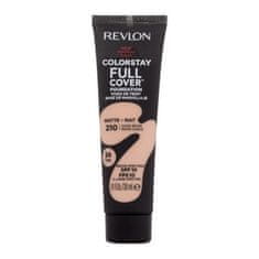 Revlon Colorstay Full Cover SPF10 dolgoobstojen in visoko prekrivni puder 30 ml Odtenek 210 sand beige