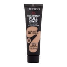 Revlon Colorstay Full Cover SPF10 dolgoobstojen in visoko prekrivni puder 30 ml Odtenek 330 natural tan