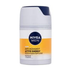 Nivea Men Active Energy Skin Energy krema za obraz proti znakom utrujenosti 50 ml za moške