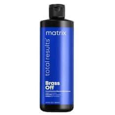 Matrix Maska za lase nevtralizira rumene in medeninaste odtenke Brass Off (Neutralizing Mask) 500 ml