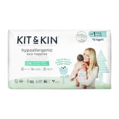 Kit & Kin Plenice za enkratno uporabo Eco 1 (2-5 kg) 38 kosov