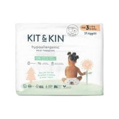 Kit & Kin Plenice za enkratno uporabo Eco 3 (6-10 kg) 32 kosov