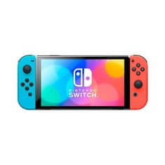 Nintendo Switch OLED igralna konzola, neon modra/rdeča