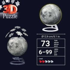 Ravensburger 3D svetleča puzzle žoga Luna 73 kosov