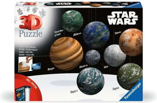 Ravensburger 3D puzzle Star Wars Galaxy 540 kosov