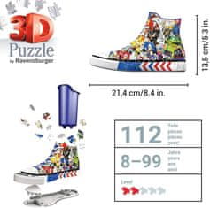 Ravensburger 3D puzzle Keck the Hedgehog Sonic 112 kosov