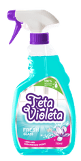 Violeta Fresh Turkiz čistilo za steklo, 750 ml