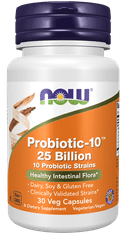 NOW Foods Probiotic - 25 milijard (50 rastlinskih kapsul)