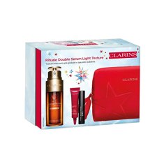 Clarins Rituale Double Serum Light Texture darilni set za nego kože