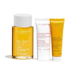 Clarins Darilni set za nego telesa Rituale Huile Tonic