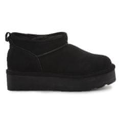 BEARPAW Škornji elegantni čevlji črna 37 EU Retro Super Shorty Black Ii