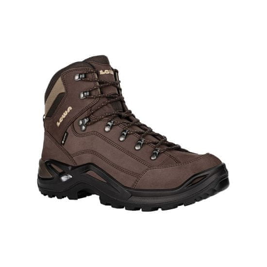 Lowa Čevlji treking čevlji rjava 43.5 EU Renegade Mid Wide Gtx