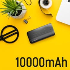 Noah Powerbank Li-Po 10000mAh 2xUSB czarny