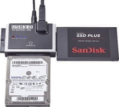 Renkforce USB3.0 adapter za priklop diskov SATA, SATA SSD ali IDE