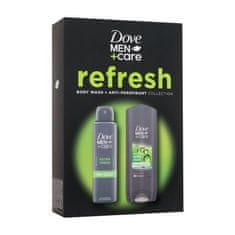 Dove Men + Care Extra Fresh Set gel za prhanje Men Care Extra Fresh 250 ml + antiperspirant Men Care Extra Fresh 48H 150 ml za moške