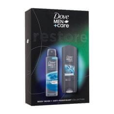 Dove Men + Care Clean Comfort Set gel za prhanje Men Care Clean Comfort 250 ml + antiperspirant Men Care Clean Comfort 72H 150 ml za moške