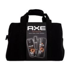 Axe Dark Temptation Set gel za prhanje 250 ml + deodorant 150 ml + vodica po britju 100 ml + vikend torba za moške