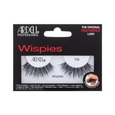 Ardell Wispies 705 lepljive umetne trepalnice 1 kos Odtenek black