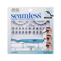 Ardell Seamless Underlash Extensions Faux Mink Set umetne trepalnice v čopkih Faux Mink 36 kos + lepilo Duo Bond & Seal 8,7 g + odstranjevalec lepila Duo Remover 5 g + aplikator 1 kos