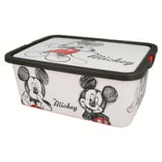 Stor Plastična škatla za shranjevanje MICKEY MOUSE 13L, 02645