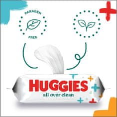 Huggies HUGGIES Single All Over Clean vlažni robčki 56 kosov