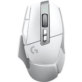 Logitech G502 X LIGHTSPEED miška WRL bela