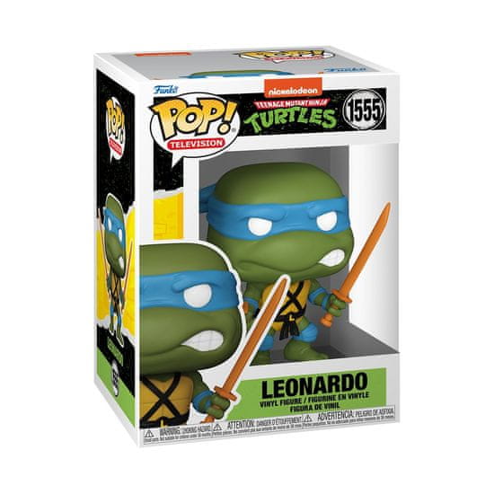 Funko POP TV: TMNT S4 - Leonardo w/CH