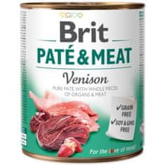 Brit Konzervirana divjačina Paté &amp; Meat 800g