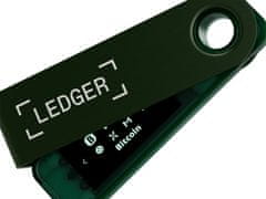 Ledger Nano S Plus denarnica za Bitcoin in druge kriptovalute, Emerald Green