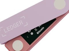 Ledger Nano X denarnica za Bitcoin in druge kriptovalute, Pastel Pink