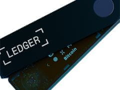 Ledger Nano X denarnica za Bitcoin in druge kriptovalute, Sapphire Blue