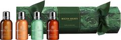 Molton Brown Darilni set gela za tuširanje Woody & Aromatic Holiday Cracker