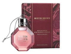 Molton Brown Gel za kopel in prhanje Delicious Rhubarb & Rose Festive Bauble (Bath & Shower Gel) 75 ml