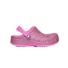 Crocs Cokle roza 33 EU Baya Lined Glitter Clog K